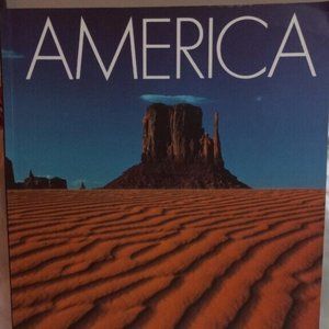 America by James A. Michener (1996,Paperback) Photographs Jake RAJS USA